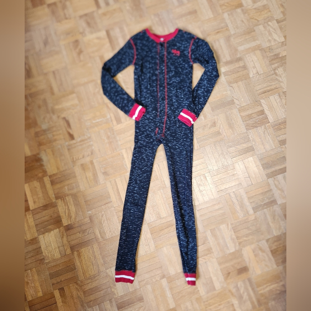 Lazy One Snug Fit Moose Caboose Onesie